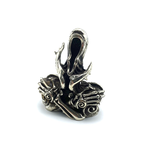 Copper Sculpture Collectible Figurine Garo Statue Handmade Ornaments For House&Office Decoration