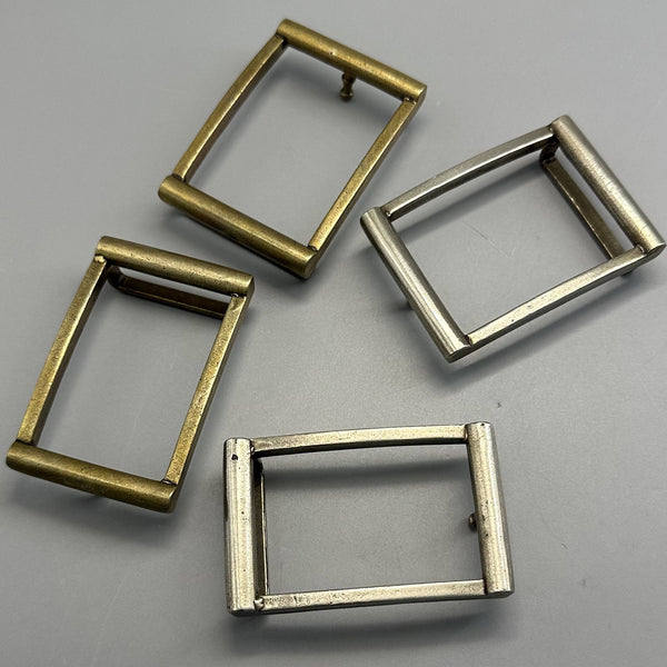 Hollow Copper Buckle Stylish Leather Belt Buckle 32/37mm