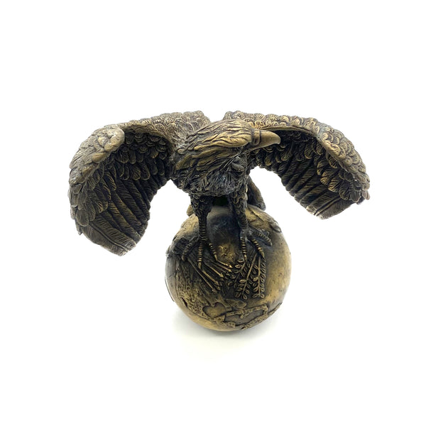 Bronze Sculpture Lifelike Eagle Statue Giftware House&Office Decorative Ornaments