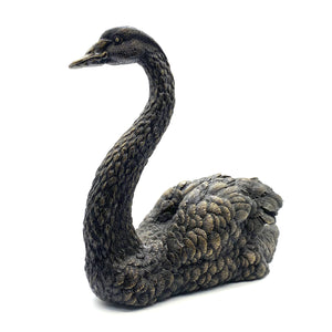 Black Swan Figurine Handmade Bronze Sculpture House&Home Decoraion Ornaments