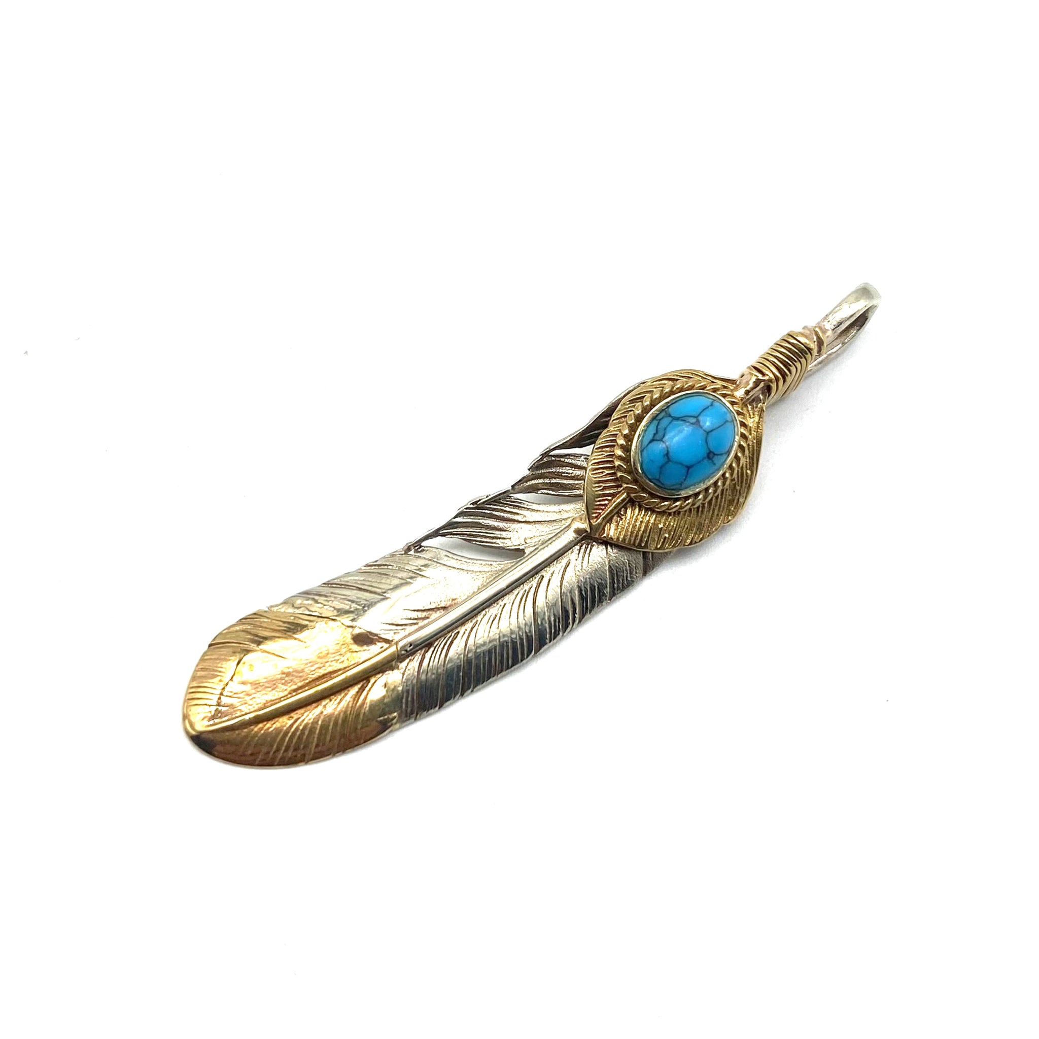 Brass Feather Charm,Necklace DIY Pendants,Keychain Charm,Jewelry Charm