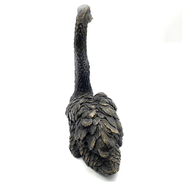Black Swan Figurine Handmade Bronze Sculpture House&Home Decoraion Ornaments