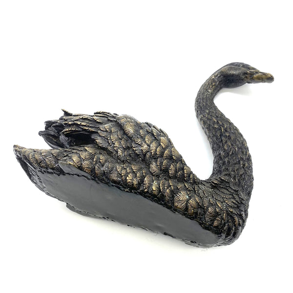 Black Swan Figurine Handmade Bronze Sculpture House&Home Decoraion Ornaments