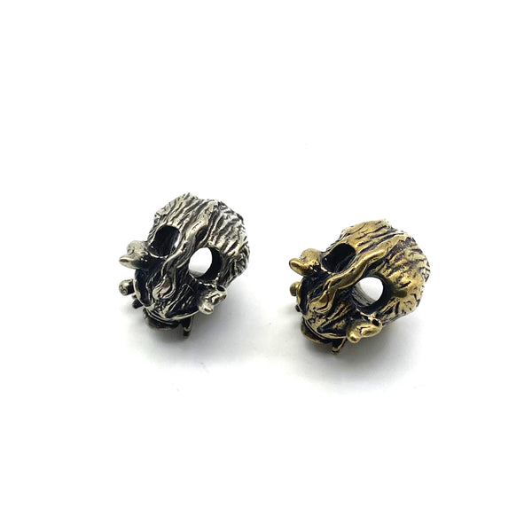 Wild Boar Paracord Bead Knife Lanyard Bead EDC Charm Beads