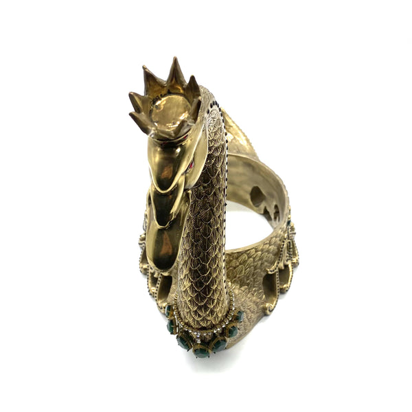 Brass Swan Figurine Handmade Swan Sculpture House&amp;Home Decoraion Ornaments