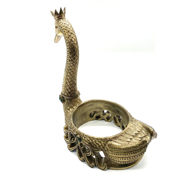 Brass Swan Figurine Handmade Swan Sculpture House&amp;Home Decoraion Ornaments