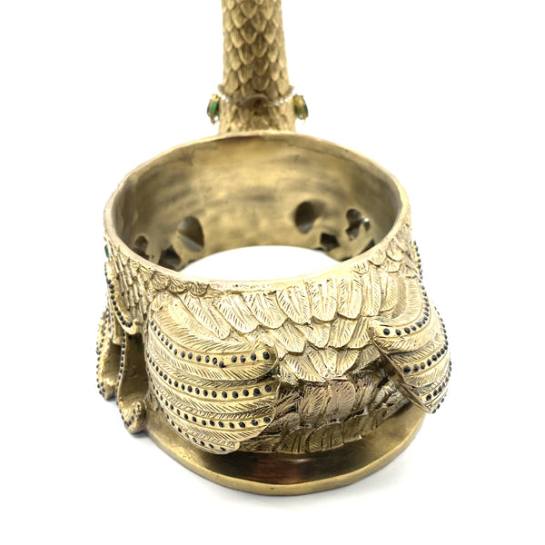 Brass Swan Figurine Handmade Swan Sculpture House&amp;Home Decoraion Ornaments