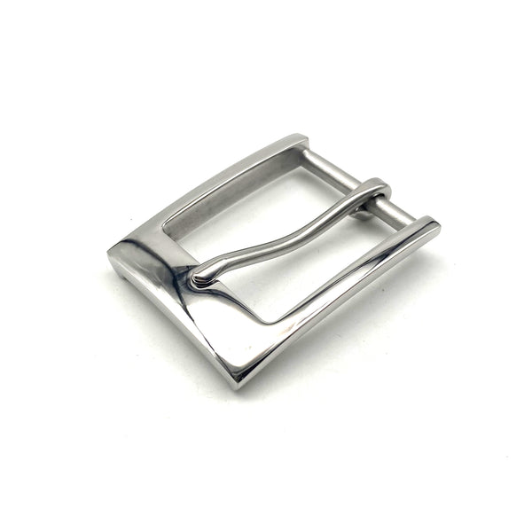 Stainless Steel Buckles Hypoallergenic Silver Belts Buckle 35mm