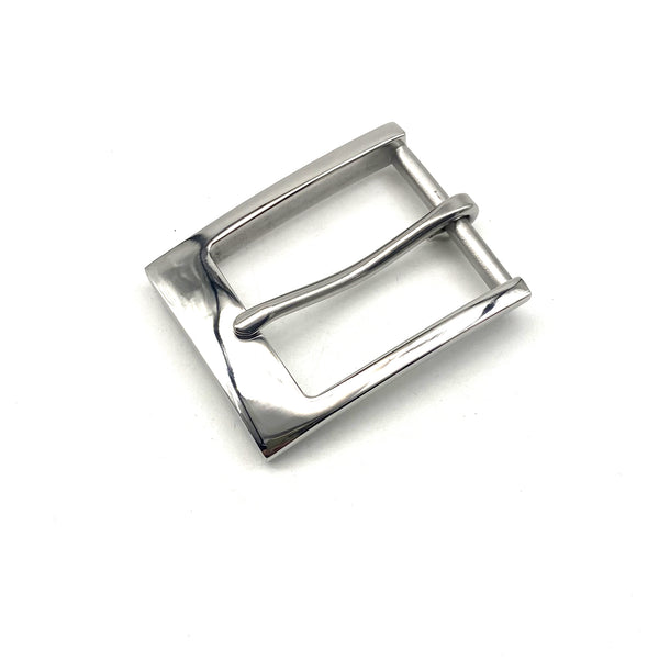 Stainless Steel Buckles Hypoallergenic Silver Belts Buckle 35mm