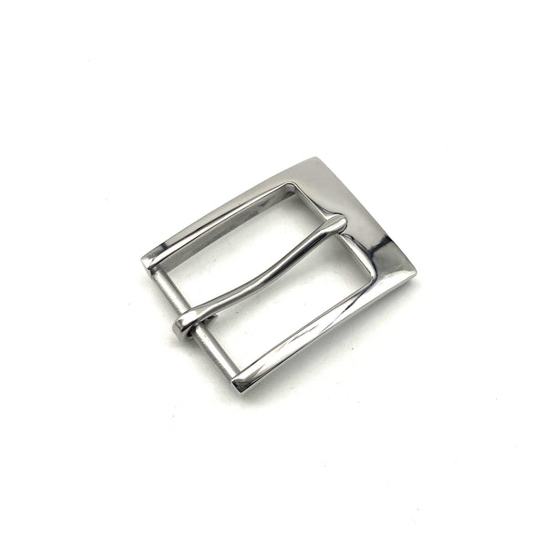 Stainless Steel Buckles Hypoallergenic Silver Belts Buckle 35mm