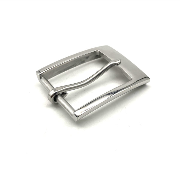 Stainless Steel Buckles Hypoallergenic Silver Belts Buckle 35mm