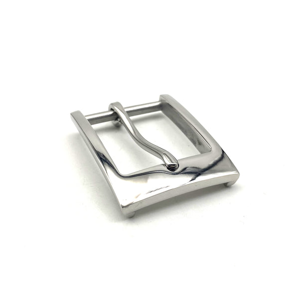 Stainless Steel Buckles Hypoallergenic Silver Belts Buckle 35mm