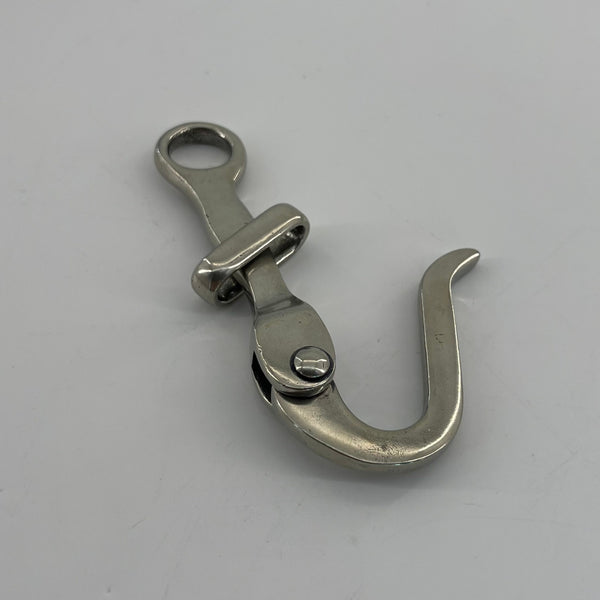 Copper Casted Pelican Buckle Leather Belt Fastener Hook