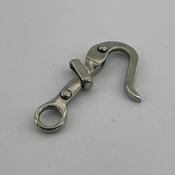 Copper Casted Pelican Buckle Leather Belt Fastener Hook