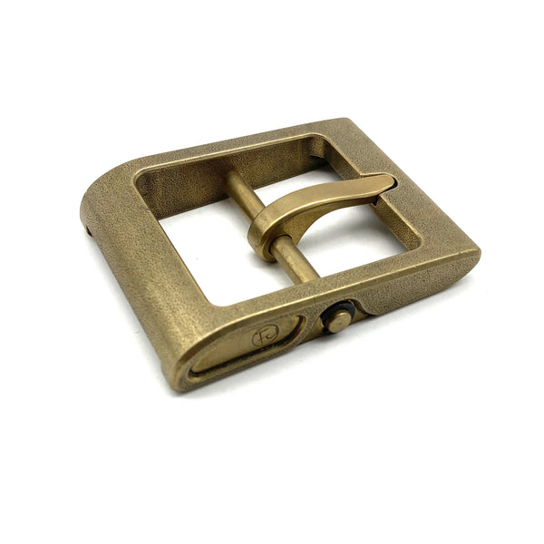 Japanese Design Belt Buckle Detachable Solid Brass Buckles