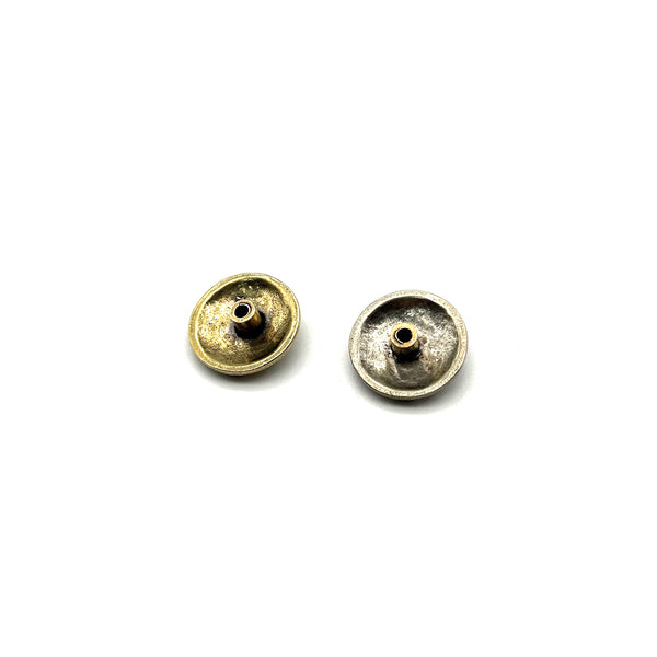 Leather Crafting Decoration Buttons Brass Cross Design Concho Rivets Screw Back 
