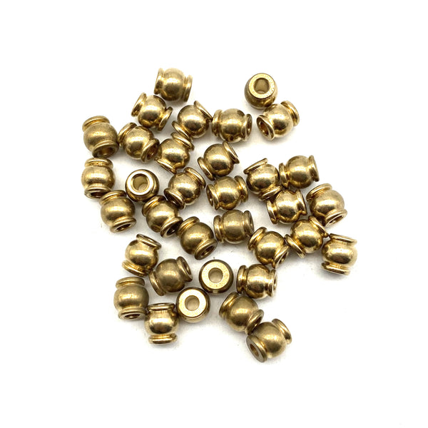 Brass Beads Paracord Lanyard Beads,Jewelry Beads,Bracelet DIY Beads