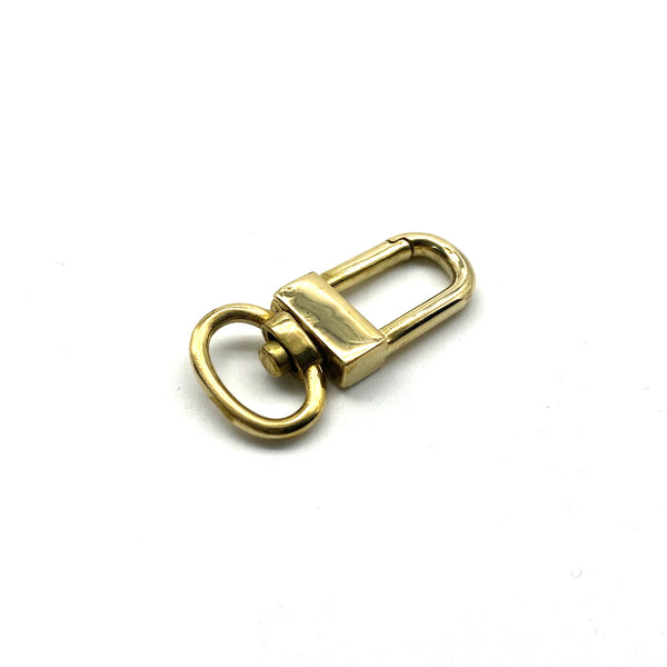 Brass Bolt Snap Leather Bag Chain Clasp Clip Bag Leash Swivel Hook