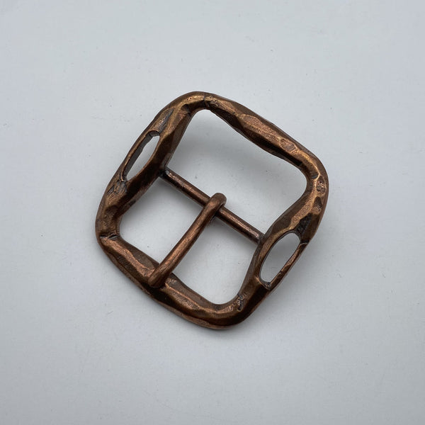 Rustic Copper Casted Buckle Leather Belt Strap Buckle 1 1/2‘’