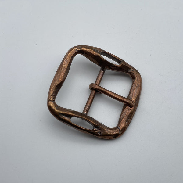 Rustic Copper Casted Buckle Leather Belt Strap Buckle 1 1/2‘’