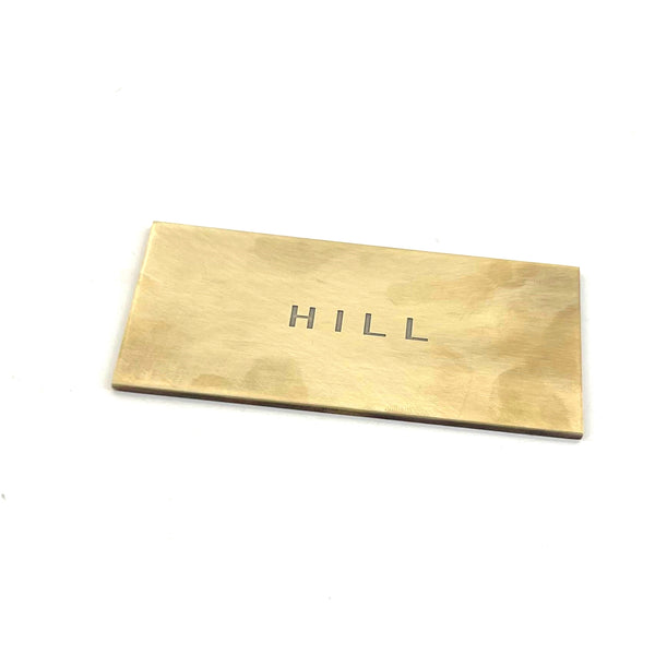 Custom Engraved Brass Plate,Personalized Metal Plaque,3mm Thickness Brass Plate