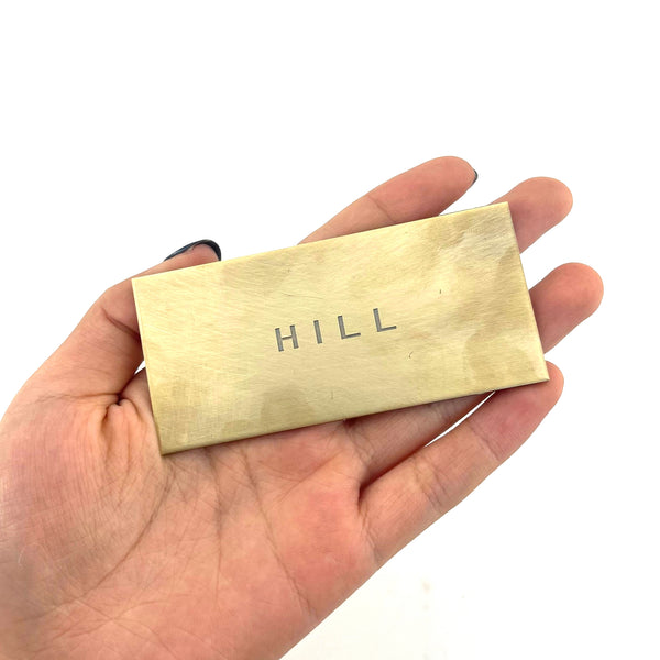 Custom Engraved Brass Plate,Personalized Metal Plaque,3mm Thickness Brass Plate