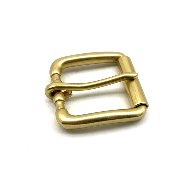 Single Pin Roller Bar Buckle Solid Brass Rolling Buckle