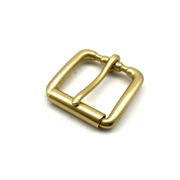 Single Pin Roller Bar Buckle Solid Brass Rolling Buckle