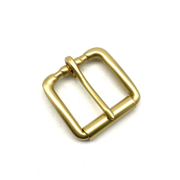 Single Pin Roller Bar Buckle Solid Brass Rolling Buckle