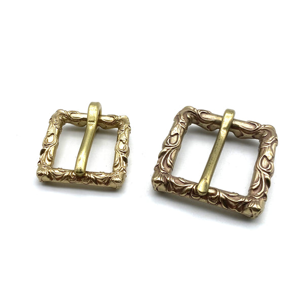 20/25mm Tang Grass Brass Buckle Collar Fastener Belt Buckle Watch Strap Buckle