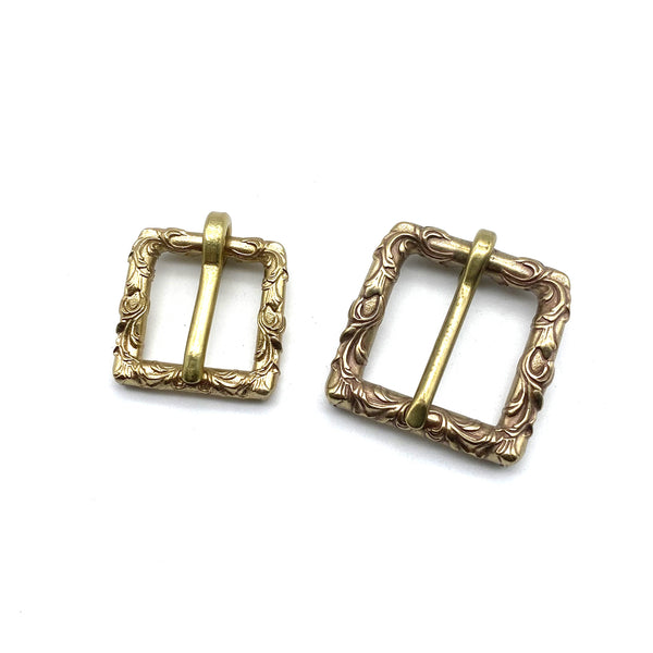 20/25mm Tang Grass Brass Buckle Collar Fastener Belt Buckle Watch Strap Buckle
