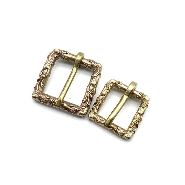 20/25mm Tang Grass Brass Buckle Collar Fastener Belt Buckle Watch Strap Buckle