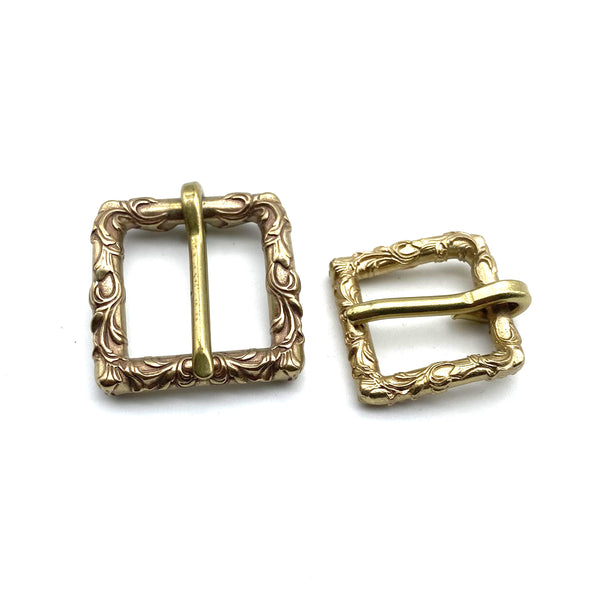 20/25mm Tang Grass Brass Buckle Collar Fastener Belt Buckle Watch Strap Buckle