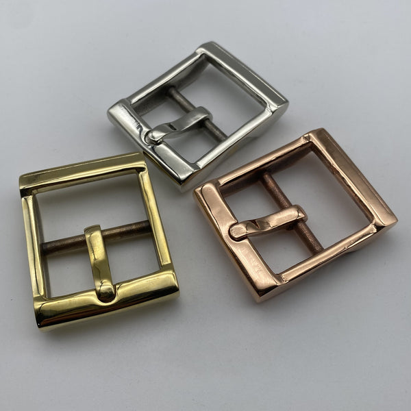 Copper Leather Belt Buckle Men's Durable Buckle&nbsp;