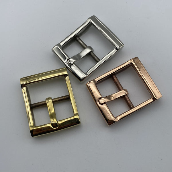 Copper Leather Belt Buckle Men's Durable Buckle&nbsp;