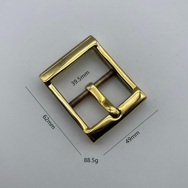 Copper Leather Belt Buckle Men's Durable Buckle&nbsp;