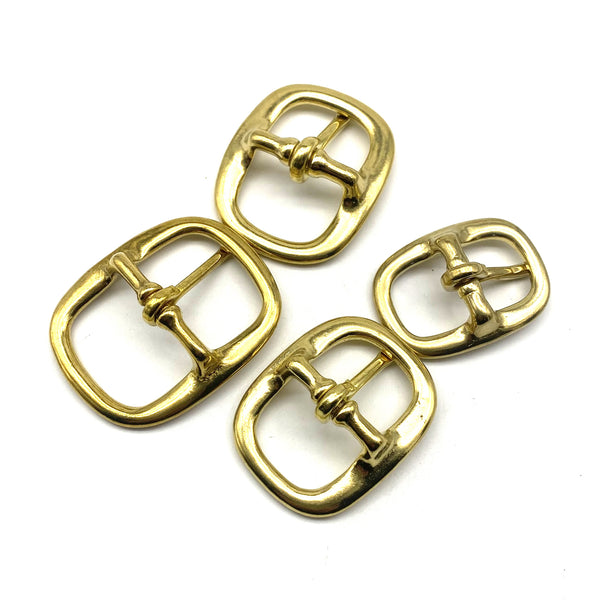 Brass Oval Buckle Leather Strap Fastener Buckle Leather Bag Fasten Buckle,Shoes Buckle Fastener,Dog Collar Buckles