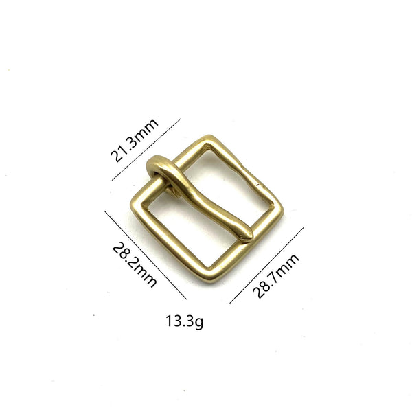 20mm Small Brass Buckle Closure Leather Strap Fastener