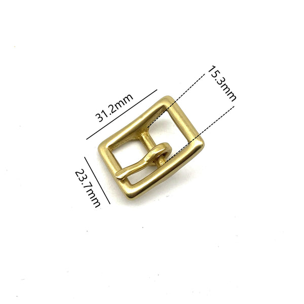 Small Center Pin Buckle Bag Closure Fastener Closure