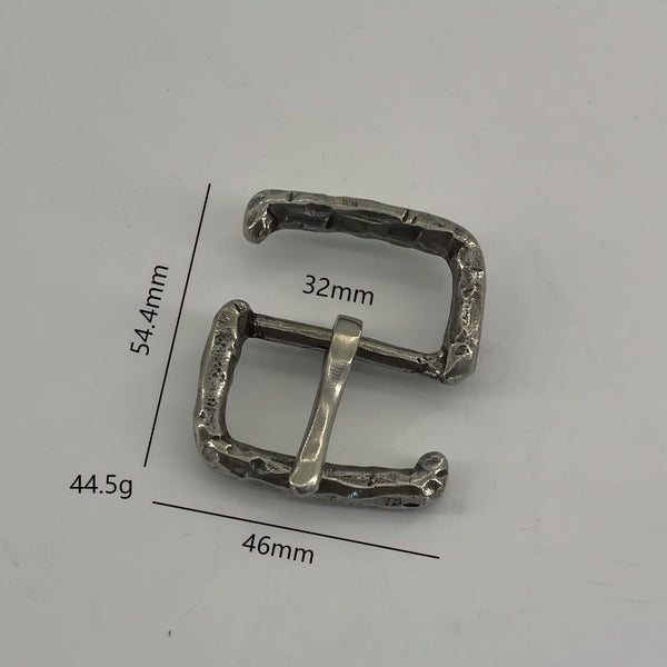 Bronze Z Design Buckle Handmade Leather Belt Hardwares Brass Silver