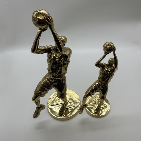 Handmade Brass Kobe Bryant Memorial Statue - Tribute Sculpture - Forever Remembered - Basketball Legend Gift - Lakers Gift