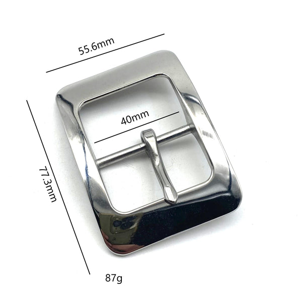 Stainless Durable Buckles Man Leather Belt Buckle 40mm