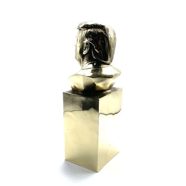 US President Donald Trump Bust Statue,Handmade Brass Head Figurine