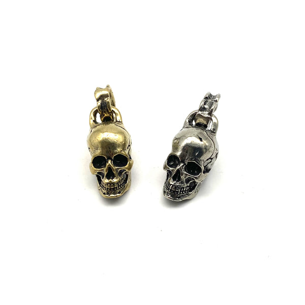 Skull Charm Men's Gift Men Necklace DIY Pendant