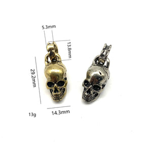 Skull Charm Men's Gift Men Necklace DIY Pendant