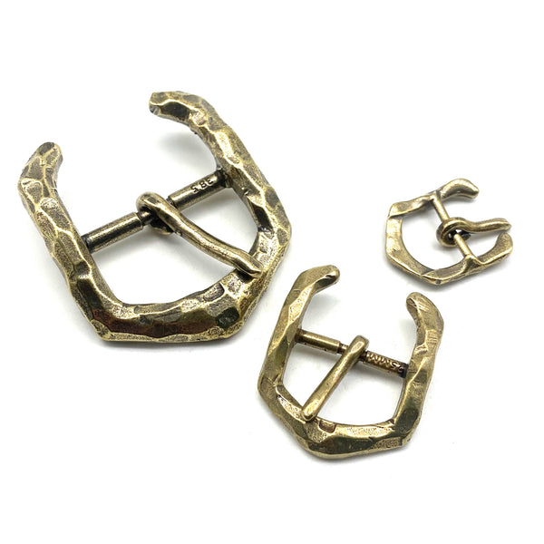 Retro Brass Buckle Bronze Buckle Leather Belt Fasten Buckles 17/25/30/36/38mm
