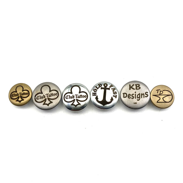 Brass Flat Button Women Suit Woolen Coat Button Jacket Button Shirt Suit Trousers Button Round Shaped Sewing Button