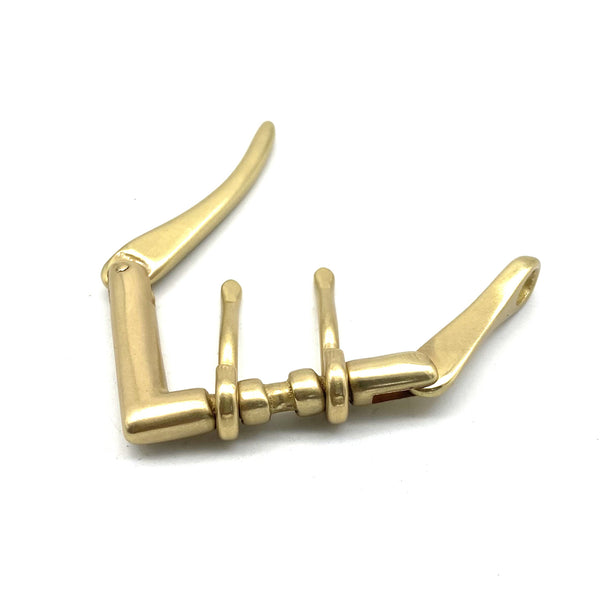 Brass Men's Quick Release Buckle Double Pin