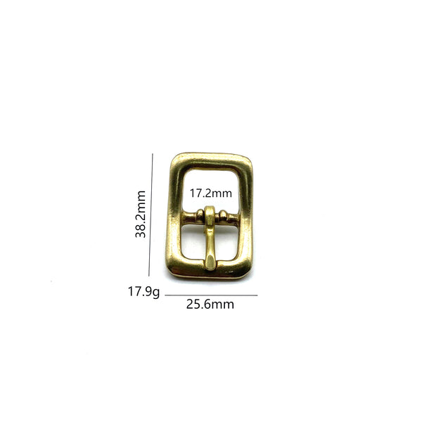 High Heel Brass Buckle Bag Fasten Hardware Leather Strap Buckle