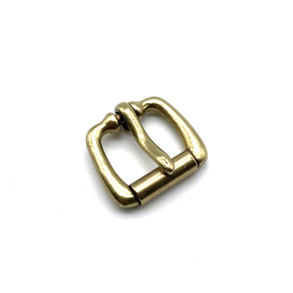 Bag Brass Roller Bar Buckle Leather Strap Fastener Buckle Dog Collar Buckles